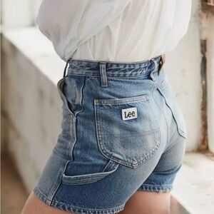 Lee Vintage Modern High Rise Dungaree Short Size 25